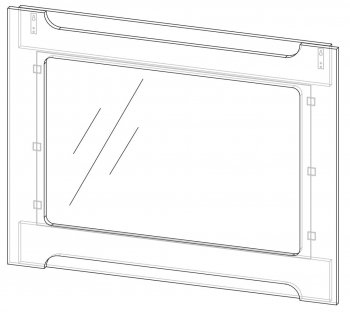 Зеркало Палермо в Новосибирске - mebel154.com