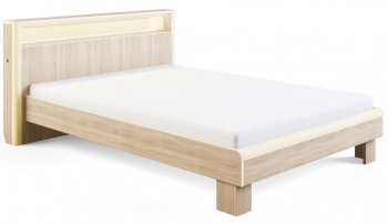 Кровать Оливия мод.3.2 с подсветкой в Новосибирске - mebel154.com