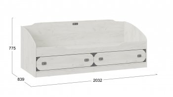 Кровать с ящиками «Калипсо» - ТД-389.12.01 в Новосибирске - mebel154.com