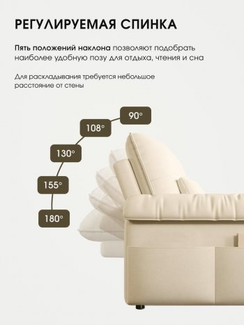 Диван-кровать ЛУНО 160см в Новосибирске - mebel154.com