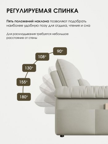 Кресло-кровать ЛУНО 105см в Новосибирске - mebel154.com