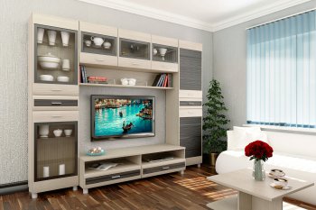 Мебель для гостиной Камелия в Новосибирске - mebel154.com