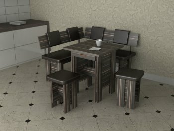 Кухонный уголок Мюнхен-мини в Новосибирске - mebel154.com