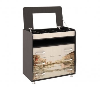 Комод тип 5 с рисунком в Новосибирске - mebel154.com