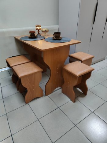 Обеденная зона Миссия (бук) в Новосибирске - mebel154.com