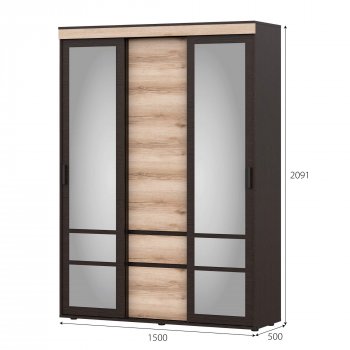 Шкаф-купе Берген в Новосибирске - mebel154.com