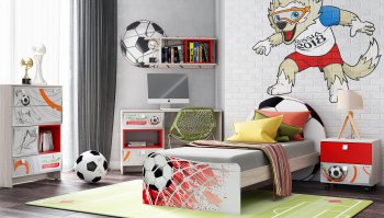 Комплект для детской Футбол(ваша меб.) в Новосибирске - mebel154.com