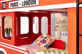 Двухъярусная кровать London Bus в Новосибирске - mebel154.com