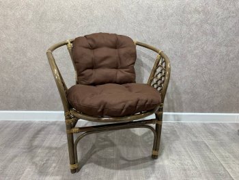 Кресло Bahama (Ротанг №6, ткань Matador 010) в Новосибирске - mebel154.com