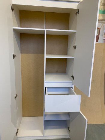 Шкаф Элана 2-х 900 с ящиком в Новосибирске - mebel154.com