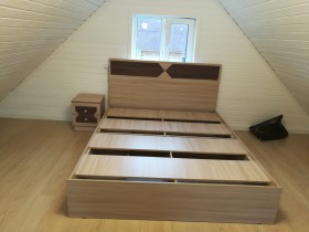 Кровать двуспальная Николь в Новосибирске - mebel154.com