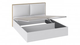 Кровать Квадро с мягкой обивкой и подъемным механизмом тип 1 в Новосибирске - mebel154.com