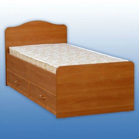 Кровать односпальная с ящиками в Новосибирске - mebel154.com