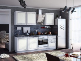 Кухня Италия Дуб светлый в Новосибирске - mebel154.com