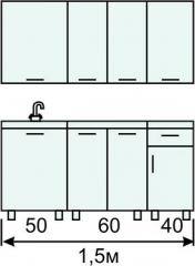 Кухня Мария в Новосибирске - mebel154.com