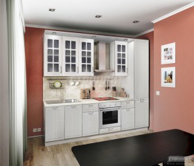 Кухонный гарнитур Регина 21 Сандал в Новосибирске - mebel154.com