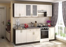 Кухонный гарнитур Виктория 2,4 м в Новосибирске - mebel154.com
