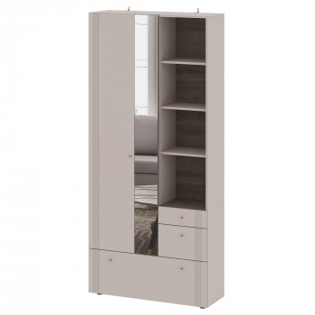 Вешалка с зеркалом Одетта (ВШ1) в Новосибирске - mebel154.com