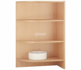 Оля В7 Шкаф-Стол торцевой (правый/левый) в Новосибирске - mebel154.com