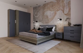 Спальный гарнитур Борнео в Новосибирске - mebel154.com