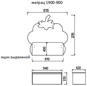 Набор мебели Vitamin M в Новосибирске - mebel154.com