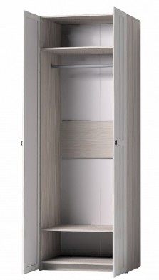 Шкаф для одежды 2-х дверный 54 Марсель в Новосибирске - mebel154.com