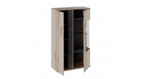 Шкаф комбинированный с двумя дверьми Брайтон в Новосибирске - mebel154.com