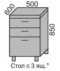 Стол НШ 50-3Я в Новосибирске - mebel154.com