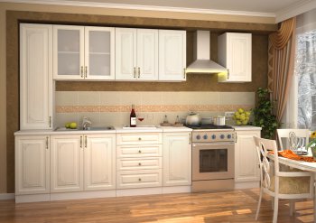 Модульная кухня Виктория в Новосибирске - mebel154.com